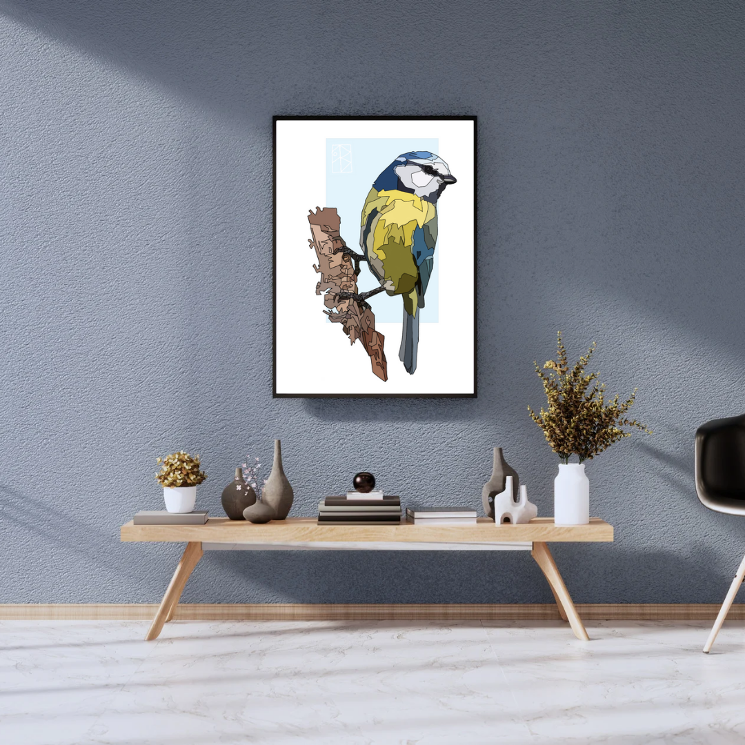 Blue Tit - Meantán Gorm