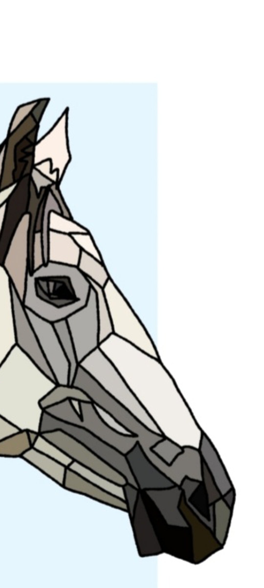 Capall bán - white horse