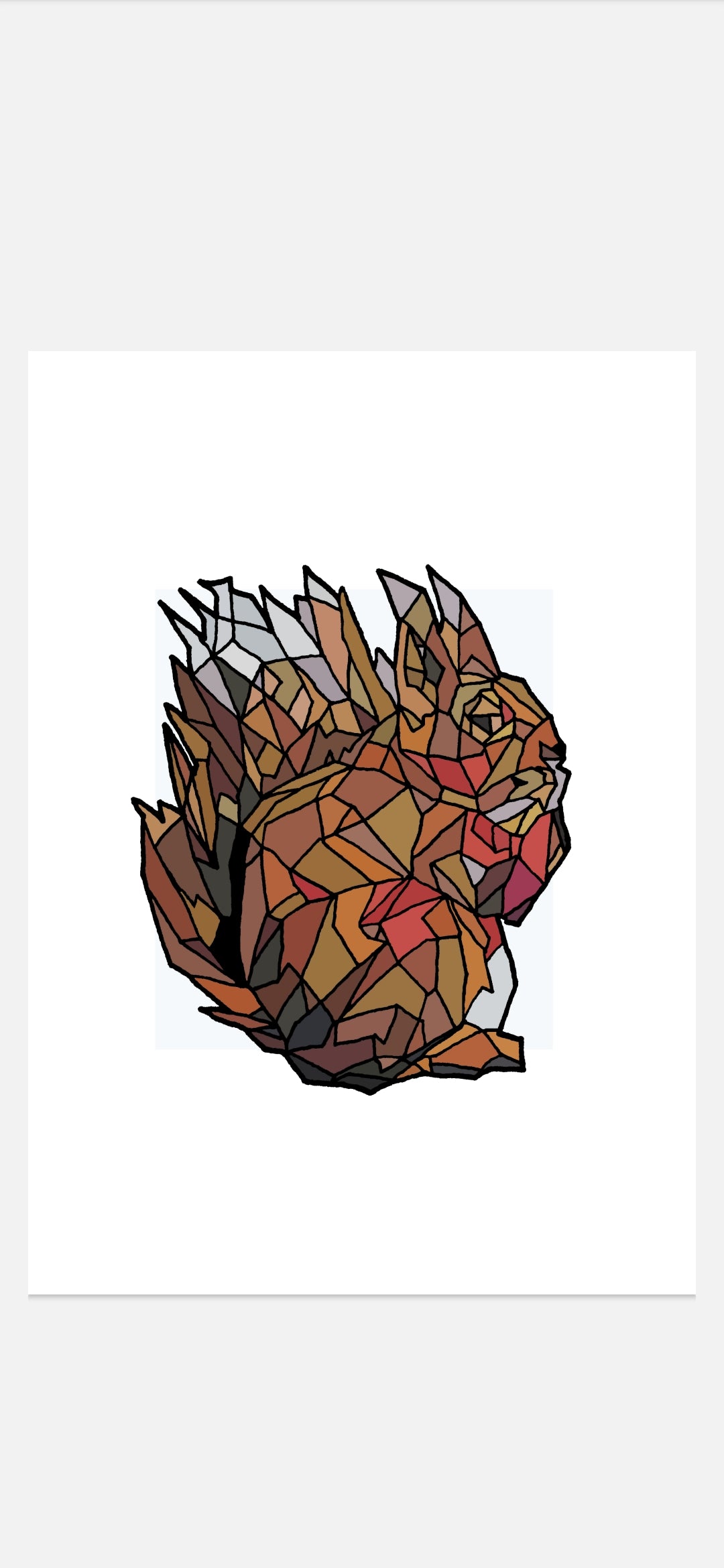 A4 Iora Rua/Madra an Crann - Red Squirrel
